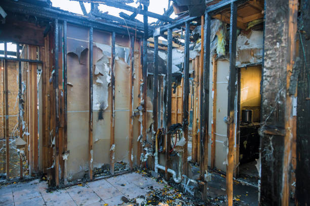 Professional Fire Damage Removal technician working in South Berwick, ME